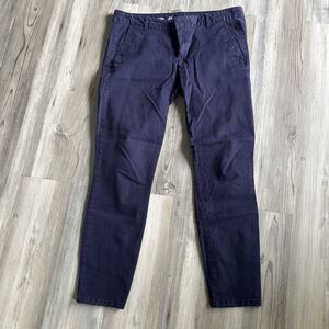 Gap Khaki By Gap Blue Skinny Mini Pants Blue Size 6